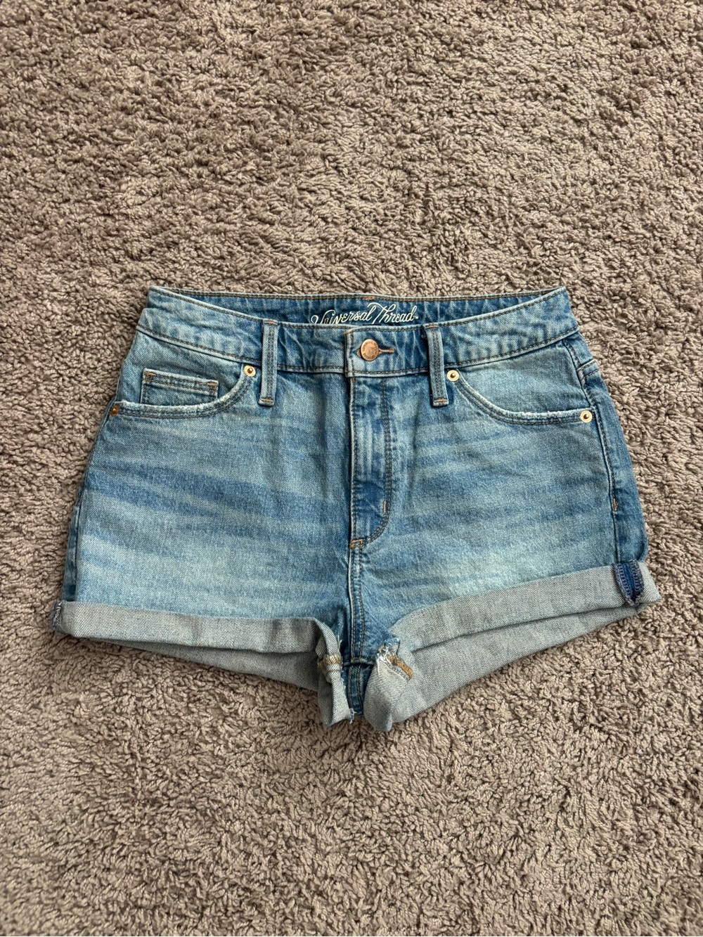 🌸 4 for $10 🌸 Universal Thread Light Blue Rolled Hem Denim Shorts